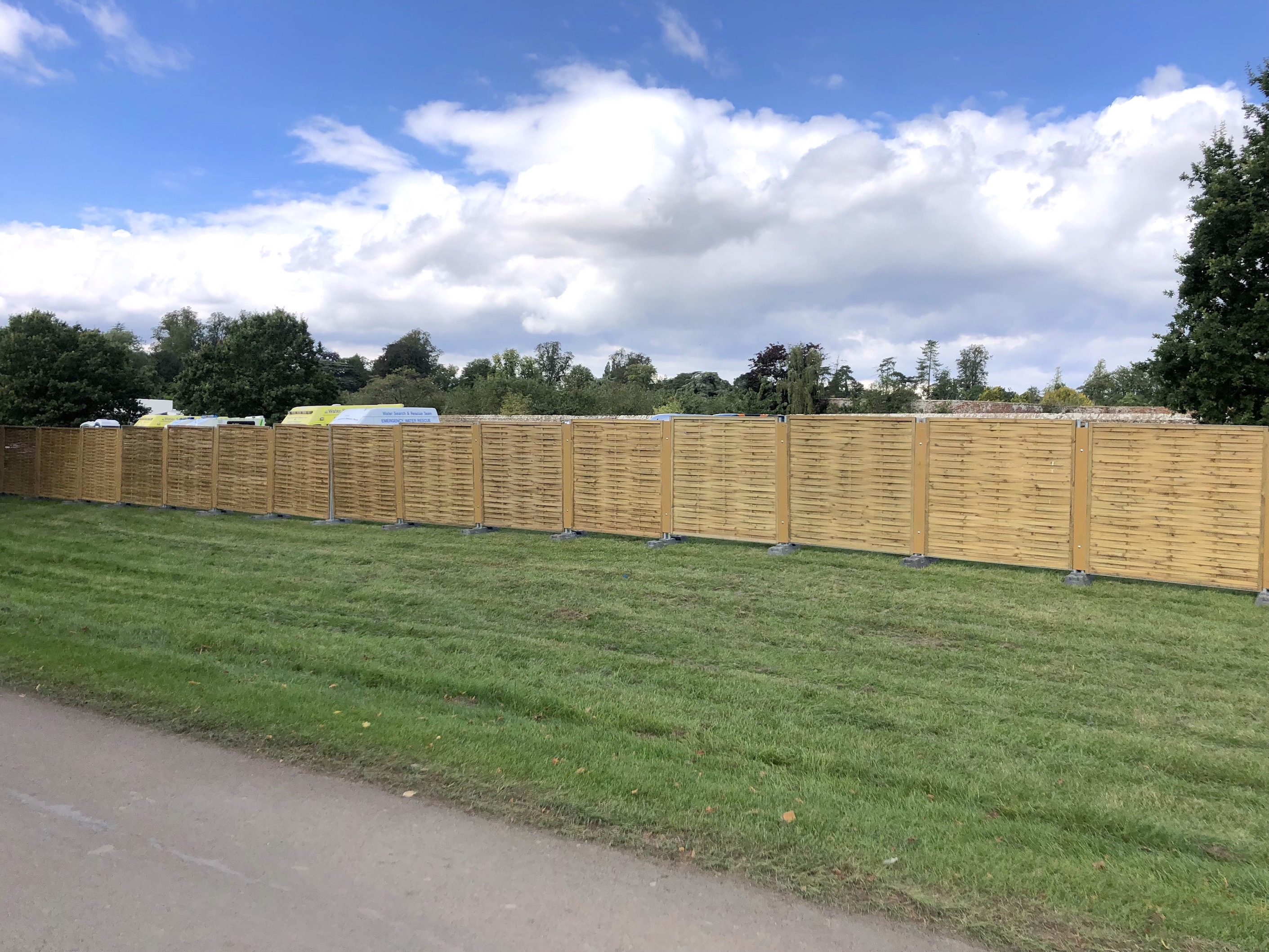 event fence hire